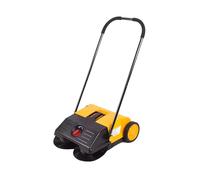 Balayeuse manuelle avec rayon 55 cm, 25 l - Facile à ranger et réglable