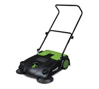 Cleancraft Balayeuse manuelle HKM 700 avec deux balais latéraux, largeur de travail 70 cm, réservoir de 20 l, hauteur réglable 7304007