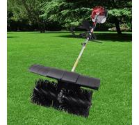 Balayeuse Portable à Essence, balayeuse à Main et à Pousser de 52 cm3 2,3 Chevaux, adaptée au Nettoyage des allées, des Cours et des pelouses.