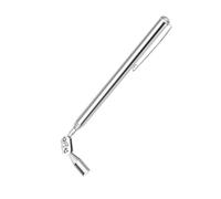 Balayeuse télescopique à 5 sections à longueur réglable avec tête pliable robuste 0,7 kg Outil de ramassage en métal pour réparation de voiture