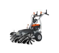 Balayeuse thermique - FUXTEC FX-KM1196 - 173cm3 - Option: brosses de balayage déneigeuse, collecteur de déchets