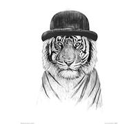 Balazs Solti (Welcome to The Jungle 40 x 50 cm Toile Imprimée