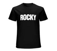 Balboa Rocky O-Neck 100% Cotton Short Sleeve Unisex T-Shirt M