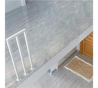 Balcon escalier Parapet Marches de Porche pour Les Enfants, Les Personnes âgées, Garde-Corps d'escalier en métal Moderne avec kit Complet, Blanc (65cm)