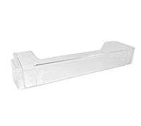 Balconcino Étagère porte-bouteilles pour réfrigérateur Whirlpool Ariston Indesit Hotpoint, dimensions 440 x 115 x 65 mm, couleur transparente, pour modèles ARG5811 C180E RE120
