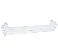 Balconcino Porte-bouteilles Adapté pour réfrigérateur Whirlpool Ariston Indesit Hotpoint, Dimensions 585 x 95 x 150 (mm) Transparent, 481011102642, pour Modèles SP40800 SP40802