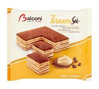 Balconi Torta Tiramisù traditionnel italien au chocolat et café – 400 g