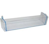 Balconnet porte-bouteilles | Compatible réfrigérateur Bosch 00709646 (sans profil) | Pièce d'origine 47 x 12,4 x 9,8 cm | Profil inférieur/intermédiaire transparent | Installation facile