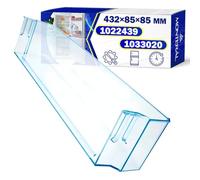 Balconnet Refrigerateur 432x85 mm avec le Code Original 1022439 1033020 pour Amica - Garantie de 10 Ans - MONTERAL