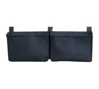 Balconnière 2 Sacs Noirs en Feutre géotextile - 60x10x30 cm - 3 L - Cerland