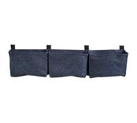 Balconnière 3 Sacs Gris en Feutre géotextile - 3 L - 90x10x30 cm - Cerland