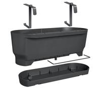 Balconnière Elho Greenville Easy Balcony Noir - Longueur 52 Cm Multicolore