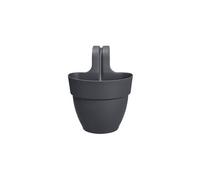 Balconnière en plastique Vibia Campana Easy Hanger Small anthracite - Ø 24 cm