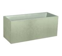 Balconnière rectangulaire Basalt Up 60 x 20 x 23 cm - 25 L - Vert amande - Eda Vert