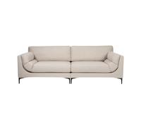 BALCONY - Canapé 3 places en tissu beige L256 Beige