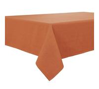 BALCONY & FALCON Nappe imperméable rectangulaire aspect lin lavable - Carré - 140 x 240 cm - Cannelle