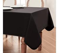 BALCONY & FALCON Nappe Rectangulaire en Satin Imperméable, Nappe en Velours Antitâches et Lavable en Machine, Réutilisable des 2 Côtés, Parfaite pour Mariage, Fêtes, Salle à Manger, Jardin, Restaurant