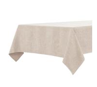 BALCONY & FALCON Nappe Rectangulaire en Tissu Aspect Lin Imperméable pour la Cuisine Le Café et Le Jardin