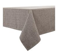 BALCONY & FALCON Nappe Rectangulaire en Tissu Aspect Lin Imperméable pour la Cuisine Le Café et Le Jardin