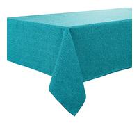 BALCONY & FALCON Nappe Rectangulaire en Tissu Aspect Lin Imperméable pour la Cuisine Le Café et Le Jardin