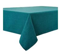 BALCONY & FALCON Nappe Rectangulaire en Tissu Aspect Lin Imperméable pour la Cuisine Le Café et Le Jardin