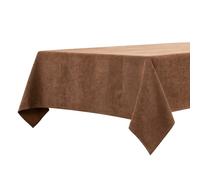 BALCONY & FALCON Nappe Rectangulaire en Tissu Aspect Lin Imperméable pour la Cuisine Le Café et Le Jardin