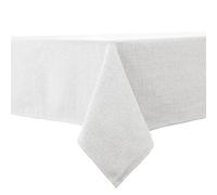 BALCONY & FALCON Nappe rectangulaire imperméable - Aspect lin - Lavable - Rectangulaire - Motif chouette - Gris - 229 x 335 cm