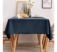 BALCONY & FALCON Nappe Rectangulaire Nappes Imperméable Nappe Anti-Tache Élégant Faciles d'entretien pour Intérieur, Extérieur, Le Jardin, Le Restaurant et la Décoration
