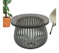 Balcony Rattan Chair Model Ornament | Architectural Sand Table Scene Miniature Furniture Resin Decor | Diorama Model Accessories for Scene Building Display Appeal of Your Scenes