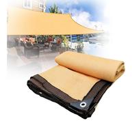 Balcony Shade - 90 % Sun Block Net for Garden, Greenhouse & Chicken Coop - Durable Mesh Tarp Available en 3 x 3 m, 1 x 2 m, 5 x 4 m, 9 x 7 m, 12 x 15 m et 9 x 13 m Sizes