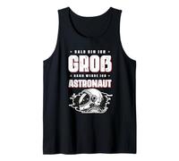 Bald Bin Ich Groß Dann Werde Ich Astronaut T-Shirt Enfant Débardeur