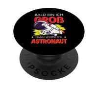 Bald Bin Ich Groß Dann Werde Ich Astronaut T-Shirt Enfant PopSockets PopGrip Adhésif