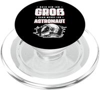 Bald Bin Ich Groß Dann Werde Ich Astronaut T-Shirt Enfant PopSockets PopGrip pour MagSafe