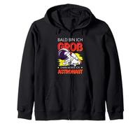 Bald Bin Ich Groß Dann Werde Ich Astronaut T-Shirt Enfant Sweat à Capuche