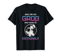 Bald Bin Ich Groß Dann Werde Ich Astronaut T-Shirt Enfant T-Shirt