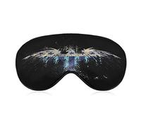 Bald Eagle of America Patriot Sleep Eye Mask Soft Eye Covers Blocking Lights Bandeau avec sangle réglable pour la sieste de voyage