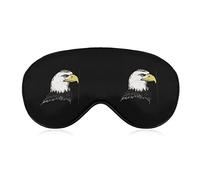 Bald Eagle Soft Eye Mask Cover Efficace Shading Blindfold Comfort Sleep Mask with Elastic Adjustable Strap