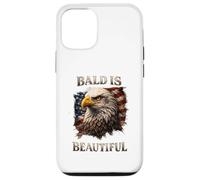 Bald is Beautiful 4th of July Independence Day Eagle Coque pour iPhone 12/12 Pro