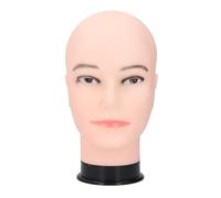 Bald Mannequin Head, PVC Wig Display Head for Styling, Cutting et Makeup Practice, Male-mannequin Mâle Polyvalent pour le Salon, L'école de beauté et le Magasin Utilisation du