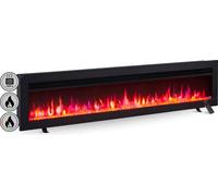 BALDERIA Agnes 60 (noir) | Cheminée électrique murale/encastrable