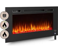 BALDERIA Fiamma 40 (noir) | Foyer électrique encastrable
