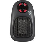 BALDERIA Plugin Heater SH500 radiateur soufflant sur prise avec thermostat | Minuterie, télécommande, 2 niveaux de ventilation, pour pièces jusqu'à 20 m² : bureau, salon ou salle de bains