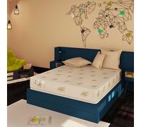 Baldiflex Emporio Matelas à mémoire de forme pour lit double, hauteur 20 cm, revêtement en Aloe Vera, dimensions 140 x 190 x 20 cm