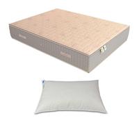 Baldiflex Emporio Matelas simple ressorts et mémoire de luxe 80 x 200 cm, 800 ressorts et mémoire de 3 cm, hauteur 25 cm