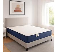 Baldiflex Matelas à mémoire de forme 16 cm, carré et demi 120 x 190 cm, RelaxOne 16, orthopédique et ergonomique, hypoallergénique et antibactérien, 100 % fabriqué en Italie