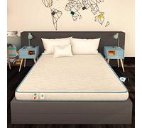 Baldiflex Matelas double avec revêtement hypoallergénique, dimensions 180 x 200 cm, H 10 cm, orthopédique moyen rigide 100 % fabriqué en Italie