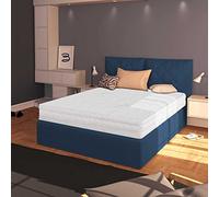 Baldiflex Matelas Simple 80 x 190 cm, Easy Silver Hauteur 20 cm, Doublure en Silver Safe, antibactérien, orthopédique, indéformable