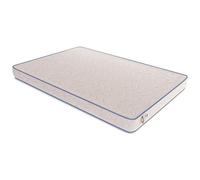 Baldiflex Matelas simple avec revêtement hypoallergénique, mesure 100 x 200 cm, H 16 cm Basic, orthopédique moyen rigide 100 % fabriqué en Italie