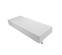 Baldiflex Matelas Wimbledon Plus 3 Zones 18 cm Mousse de polyuréthane et 2 cm Mousse à memoire de Forme, déhoussable avec Zip 75 x 190 cm