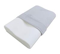 Baldiflex Oreiller à mémoire de Forme, modèle Ergonomique Cervical, Housse Silver Safe